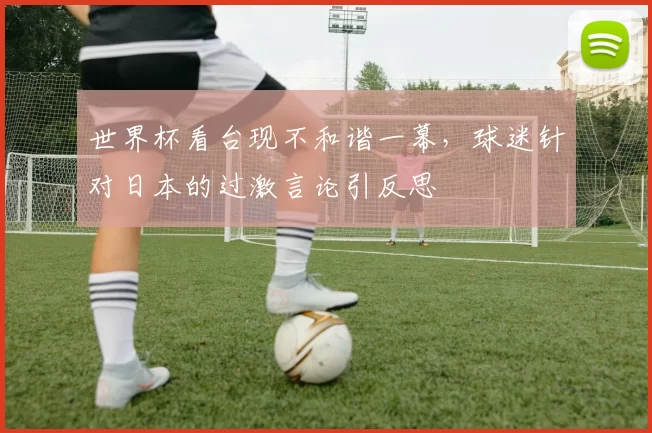 世界杯看台现不和谐一幕，球迷针对日本的过激言论引反思